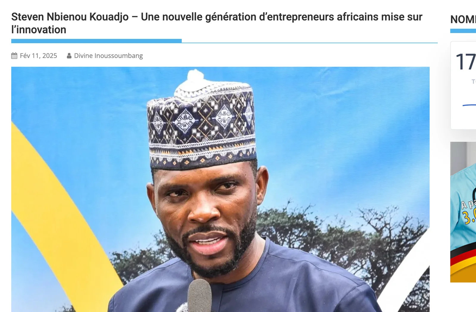 1XBET E-Hub : Steven Nbienou Kouadjo tire le bilan de la première édition
